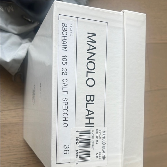 Manolo Blahnik Calf Specchio Shoes